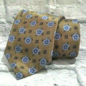 Ermenegildo Zegna Gold Tie